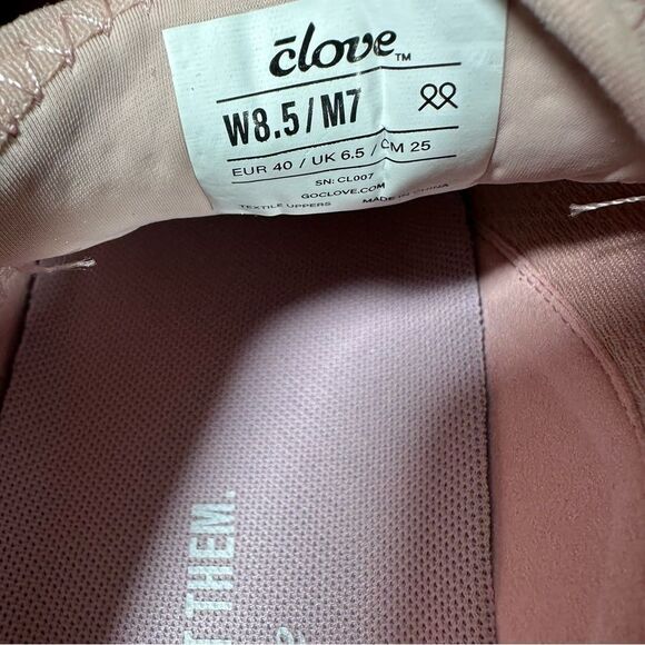 Clove Pink Nurse Sneakers Women’s Size 8.5 - Picture 7 of 7